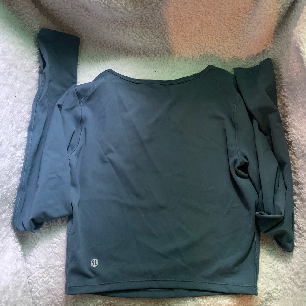 Lululemon Wunder Train Cropped Long Sleeve